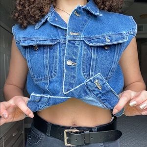 SOLD / VTG DENIM • vest